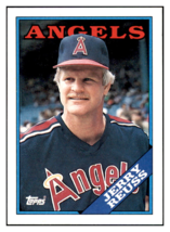 1988 Topps Jerry Reuss   California Angels Baseball Card GMMGD - £0.70 GBP