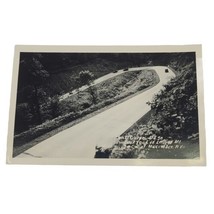 Horseshoe Curve on U.S. Route 50 in Luarel Mt. West Virginia Vintage Pos... - $2.81