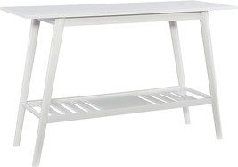 Melissa Console Table In Linon White From The Mid Century. - £125.43 GBP