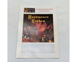 TSR Dragon Dice 1995 Tiny Reference Folder Booklet - $21.37