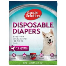 Simple Solution Disposable Diapers White 1ea/XXL, 12 pk - £39.52 GBP