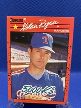 Nolan Ryan 659 1990 Donruss Baseball Card Error   - £1,595.03 GBP