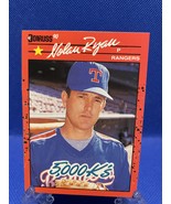 Nolan Ryan 659 1990 Donruss Baseball Card Error   - $1,000.00