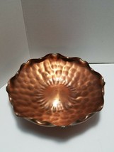 Gregorian Copper 310 9&quot; Bowl Hand Hammered / Fluted - $16.82