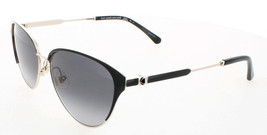 Kate Spade IANNA/G/S Sunglasses Glasses 0RHL Gold Black 56 Mm New - £52.24 GBP