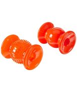 Neater Pets Rolly Cannoli 2 Pack Orange &amp; Clear - 1 Bumpy &amp; 1 Solid - $4.86 CAD