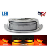 Harley Davidson Rear Fender Clear Lens LED Tail Running Brake Light Lamp - $49.95