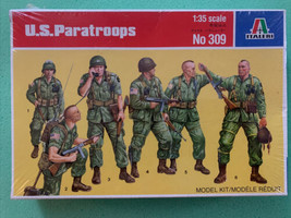 Italeri U.S.Paratroops “Screaming Eagles” 1/35 Scale Model Kit Unopened New - £23.26 GBP