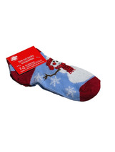 Christmas House Christmas Snowman Low Cut Socks Fits Shoes 7-2 - £4.65 GBP