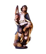 Saint Isidor the Farmer Wooden Statue, Life size Saint Sacred Religious ... - $134.11