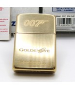 007 James Bond Golden Eye Solid Brass Zippo Oil Lighter 1996 Unfired Rare - $236.61