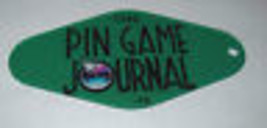 High Roller Casino Pinball Machine Keychain Plastic Promo Pin Game Journal   - £11.08 GBP