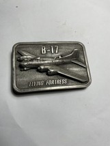 B-17 Flying Fortress WWII Fighter Plane Belt Buckle the Buckle Connection 1980s - £31.28 GBP