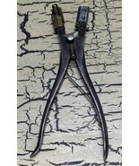 VTG R Heinisch Adj Leatner Button Hole Cutter Fringe Punch Hand Tool Ant... - $1,470.94 MXN