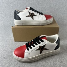 90s y2k Journee Collection Sneakers Womens Size 7 Colorblock Star Skater  - £29.41 GBP