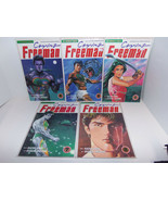 1989 Crying Freeman Parts 4-8 Lot Kazuo Koike Ryoichi Ikegami Viz Comics... - $38.56