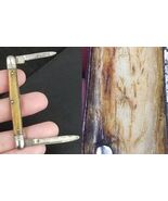 antique pocket knife GENUINE BONE Germany A.W. Wadsworth &amp; Son - $973.19 MXN