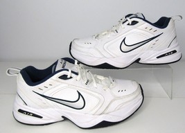 Nike Men&#39;s Air Monarch IV 415445-102 White Casual Shoes Sneakers Size 9.5 - £36.16 GBP