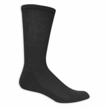 Dr Scholls 1 PAIR Diabetes Circulatory Crew Socks shoe size 7-12 Black T... - £8.27 GBP