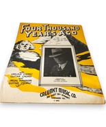 1935 &quot;Four Thousand Years Ago&quot; Sheet Music - Piano, Ukulele, Guitar Chords - $132.85 MXN