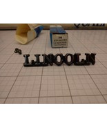 FORD OEM NOS E1VY-5442528-A   Emblem Name Plate LINCOLN Trunk Deck Lid 8... - $543.46 MXN