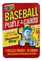 1982 Donruss MLB Baseball 15 Card Wax Pack - £10.12 GBP