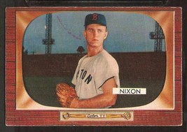 Boston Red Sox Willard Nixon 1955 Bowman # 177 Vg - £2.75 GBP