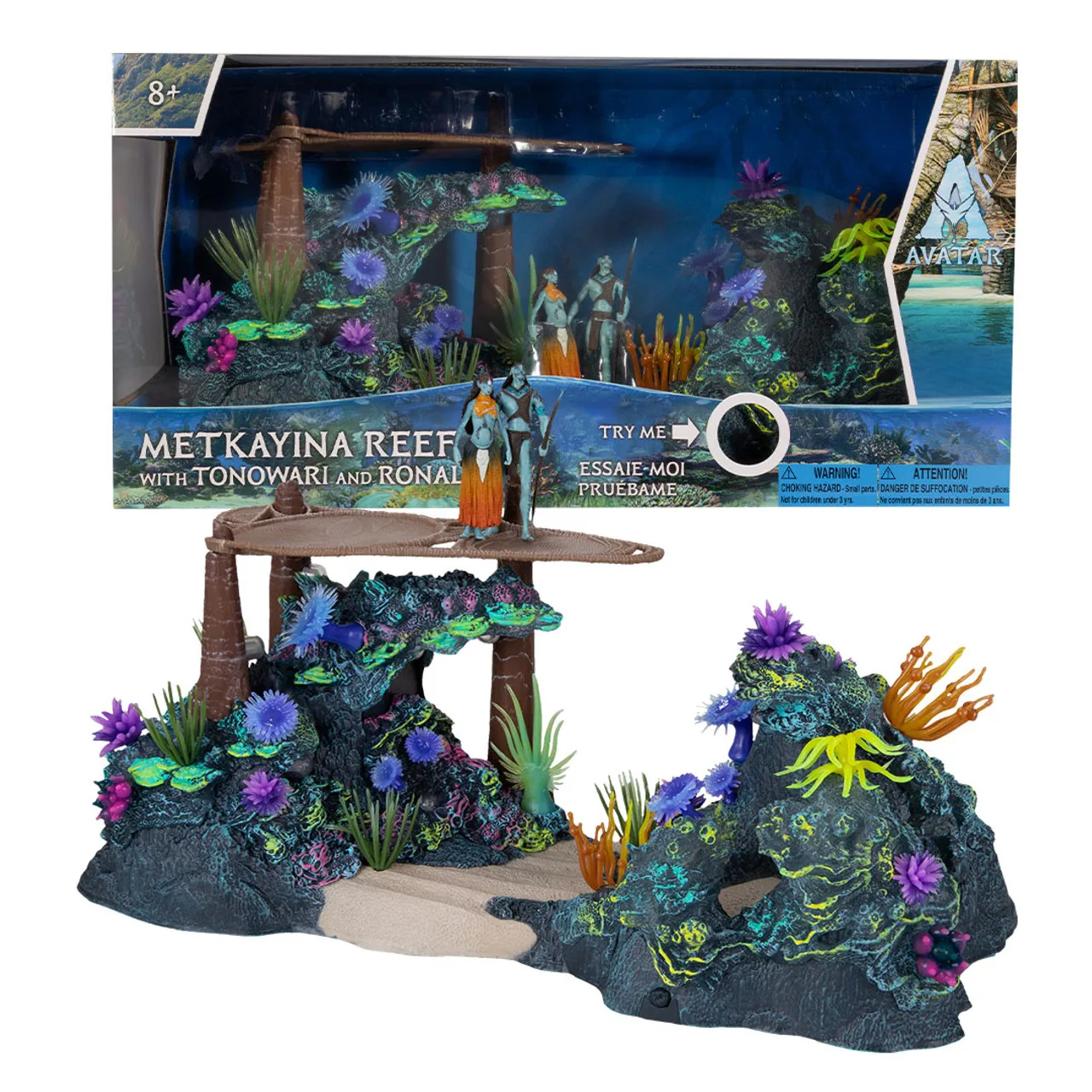 Mcfarlane Metkayina Reef w/Tonowari & Ronal (Avatar: The Way of Water) World of - $80.17 - $85.21