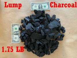 Lump Charcoal Hardwood Oak Hickory Blend All Natural Burns Clean 1.75 Po... - $23.89
