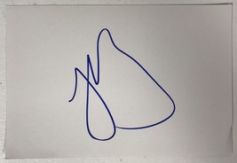 Justin Bieber Signed Autographed 4x6 Index Card - £39.04 GBP