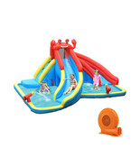 Inflatable Water Slide Bounce House with Water Cannon with 680W Blower -... - €631,17 EUR