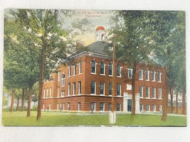 High School Port Byron New York NY 1907 Vintage Postcard - £3.94 GBP