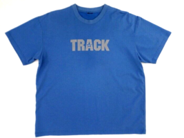 Nike Men&#39;s T-Shirt Size L Dri-Fit Light Blue Track - $17.33