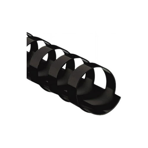Fellowes 52323 PLASTIC COMBS - ROUND BACK, 1/2&quot;, 90 SHEETS, BLACK, 25 PA... - $29.17