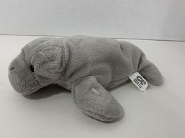 GAF small beanbag plush gray manatee walrus seal stuffed toy - $11.32