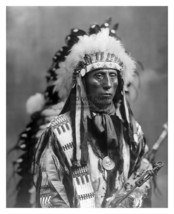Chief Red Cloud Lakota Sioux Native American Cheif Portrait 8X10 B&amp;W Photo - £6.68 GBP