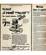 1949 Aviation McCoy 9 Airplane Model Engine Advertisement Duro-Matic Bro... - €24,44 EUR
