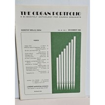 The Organ Portfolio Vol. 50 No. 2 December 1986 - $9.59