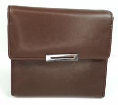 Princess Gardener Women&#39;s Brown Genuine Leather Get-Away Wallet - New NOS - £26.95 GBP