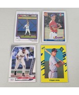 Chipper Jones Card Lot Topps Fleer Classic 2003 2004 1990 1991 Four Card... - £6.28 GBP