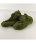 Dearfoams Slippers Booties Olive Green Size Small 5-6 Comfort Footwear V... - $53.97 CAD
