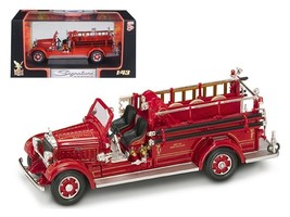 1935 Mack Type 75BX Fire Engine Red 1/43 Diecast Model Car by Road Signature - $44.12