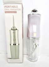 Portable Electric Oral Irrigator Dental Water Jet Flosser Teeth Cleaning - NEW - £14.75 GBP