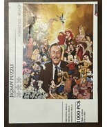Walt Disney Surrounded by Characters 1000 pc High Quality Puzzle RARE! S... - $54.02 CAD