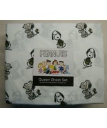 New Berkshire Peanut 4 Pc Queen Sheet Set Halloween Mummy Skeleton Snoopy - $73.94 CAD