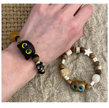 Elilo Cute Kitten Bracelet Retro style Couple ceramic bracelet Fashion A... - $742.42 MXN