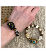 Elilo Cute Kitten Bracelet Retro style Couple ceramic bracelet Fashion A... - €33,87 EUR