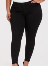 Torrid Sky High Skinny Black 5 Pocket Stretch Jeans Plus Size 18 - $39.99