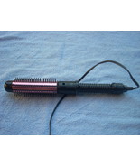 curling iron conair instant heat  bristles/brush 15 heat settings - $23.50