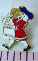 Bell Ringer Fraternal Order of Eagles Award Pin Vintage 1984  1985 FOE - £2.65 GBP